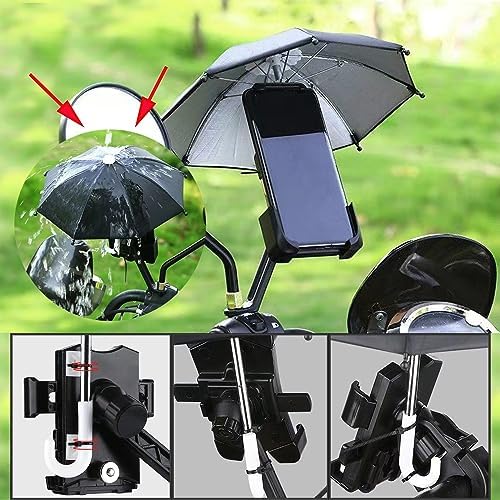 3 Pcs Phone Umbrella Cell, Phone Umbrella for Sun Shad with Suction Cup Stand, Outdoor Sun Phone Umbrella Mobile Holder for Phone with Adjustable Piggy Suction Cup Phone Cell Sunshade – Enhanced Compatibility and Speed