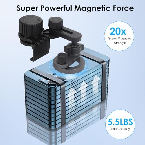 Upgrade Your Tesla Experience with the EEEKit Magnetic Phone Holder – Premium Mag Safe-Compatible Dashboard Mount for Model 3, Model Y & Cybertruck – Effortless No-Glue Installation, Unmatched Stability, and Versatile Viewing Angles – Perfect Blend of Aesthetic and Utility for Safe Navigation and Hands-Free Convenience