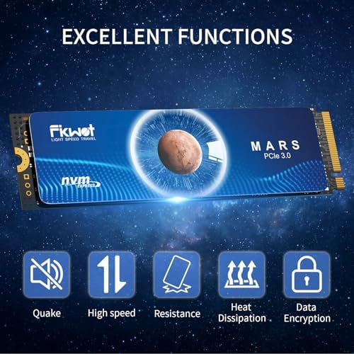 Revolutionize Your Computing with FN501 Pro 256 GB NVMe SSD – High-Speed M.2 2280 PCIe Gen3 Internal Drive with Graphene Cooling, Achieving Up to 3,500 MB/s for Unmatched Performance in Gaming and Multitasking, Compatible with Laptops & Desktops