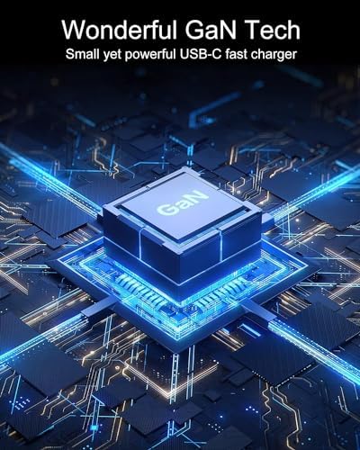 Nekteck 60 W Ga N USB-C Charger – PD 3.0 Fast Charging with Compact Foldable Plug for Mac Book Air/Pro and i Phone 15/16 Series – Ultimate Power Delivery Solution for On-the-Go Charging and Enhanced Device Compatibility