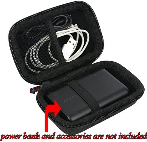 Premium Khanka Hard Travel Case for Anker Power Core 13000 & 10400 – Ultimate Protection for Portable Power Banks with Lightweight Design, Secure Zipper, and Organized Storage Solutions – Ideal for Travel and Daily Use