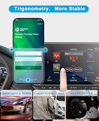 Nissan Altima, Sentra & Rogue Dash Mount Phone Holder – Premium Adjustable Cradle for Smartphones (8-Inch Screen) – Secure, Tool-Free Installation for Enhanced Driving Safety & Convenience (2019-2025)