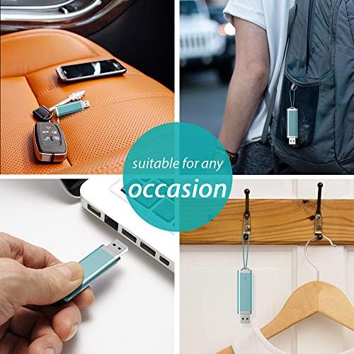 KEXIN Vibrant 3-Pack 64 GB USB Flash Drives – High-Speed, Multi-Color Thumb Drives for Effortless Data Storage & Transfer – Ideal for Photos, Documents & On-the-Go Professionals