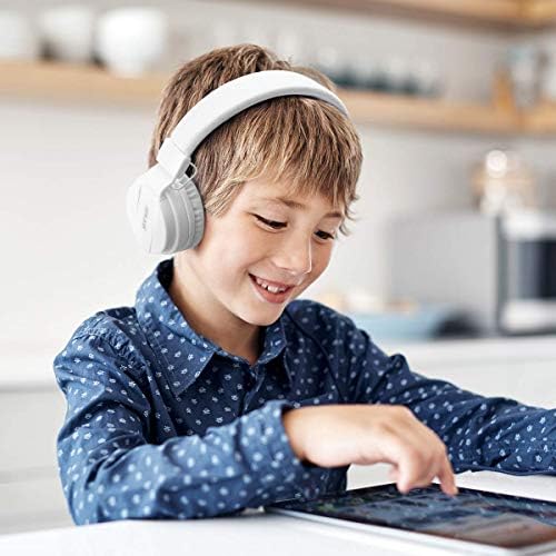 Gorsun Pink Adjustable Kids Headphones – Lightweight Stereo Earphones for Toddlers, Customizable Fit for Growing Ears, Durable Design for Learning & Play, Ideal for All Devices, Protect Hearing with Volume Limiting Features