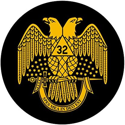 32nd Degree Scottish Rite Freemason PopSockets PopGrip: Swappable Grip for Phones & Tablets – Enhanced Compatibility and Speed
