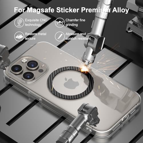 Mag Safe Magnetic Ring Stickers – Dual Pack for Superior Wireless Charging and Secure Mounting – Sleek Blue Titanium Design – Universal Compatibility for All Mag Safe Devices – Effortless Grip and Enhanced Mobile Efficiency – Elevate Your Smartphone Experience Now!
