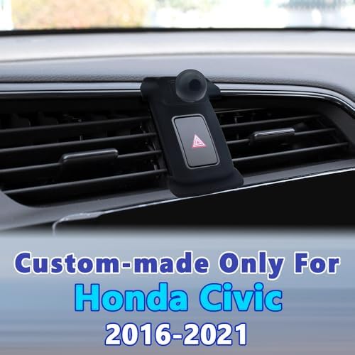 COMETURE Honda CR-V Phone Holder Mount (2017-2022) – Ultimate 360-Degree Adjustable Smartphone Cradle for Seamless Navigation and Enhanced Safety – Compatible with i Phone & Android – Stylish Auto Accessory for Secure Driving Experience