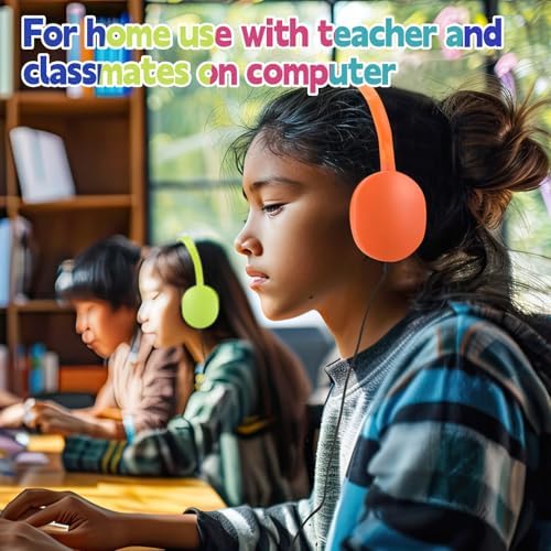 Elevate Classroom Engagement with Konohan Kids Headphones – Bulk 18-Pack Adjustable Wired Earphones for Students, Teens, and Adults, Offering Universal 3.5 mm Compatibility and Superior Sound Quality – Durable and Comfortable for All Learning Environments