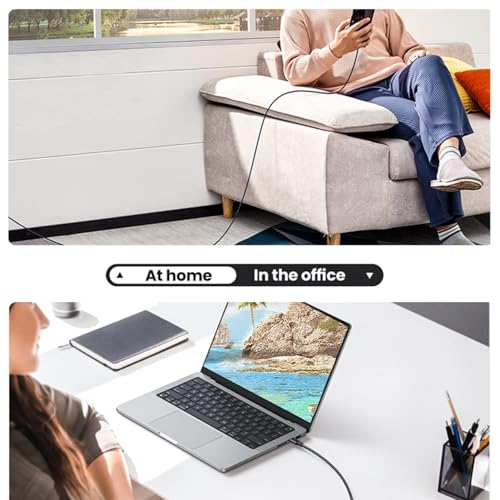 YOTETION 50 FT USB A to USB C 3.0 High-Speed Cable for Seamless Data Transfer – Versatile Compatibility with i Phone 15, Samsung Galaxy S21/S20, i Pad Mini 6, Nintendo Switch, and PS5 Controllers – Durable Design with 5 Gbps Transfer Rates for Enhanced Performance and Flexibility