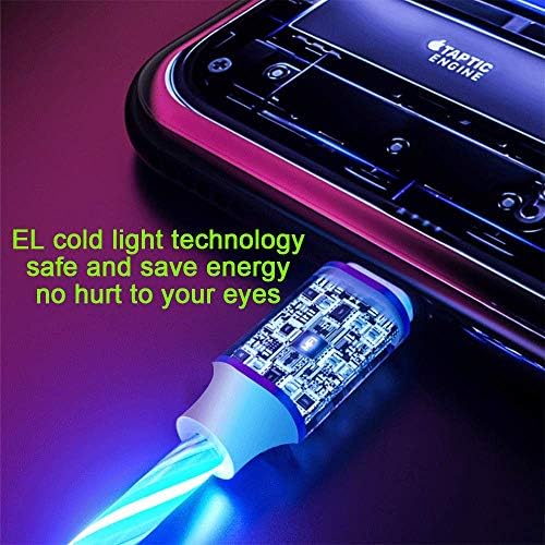 IHAO 60 W USB Type C to Type C Fast Charging Cable with LED Current Indicator – High-Speed Data Transfer for Android & i OS Devices – 39 Inch Universal Charger in Vibrant Green – Durable, Efficient Power Delivery for Modern Tech