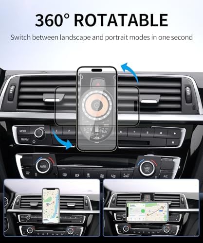 Wireless Charging car Phone Holder for 2012-2018 BMW 3 Series /2014-2020 4 Series/2014-2021 2 Series Auto Accessories Navigation Bracket Interior Decoration Mobile Cell Phone Mount – Enhanced Compatibility and Speed