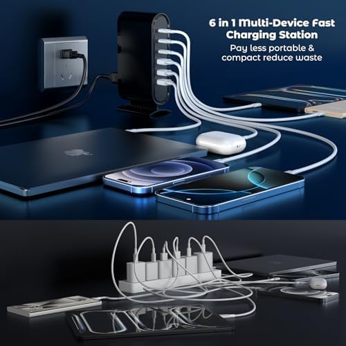 Super Fast 45 W USB-C Charger Cable Set – 2 Pack (6 ft & 10 ft) for Samsung Galaxy S25 Ultra, S24, S23, S22, Note 20 & More – Premium Durability, Versatile Lengths for Rapid Charging at Home or On-the-Go – Elevate Your Power Delivery Experience with Enhanced Compatibility and Long-Lasting Quality