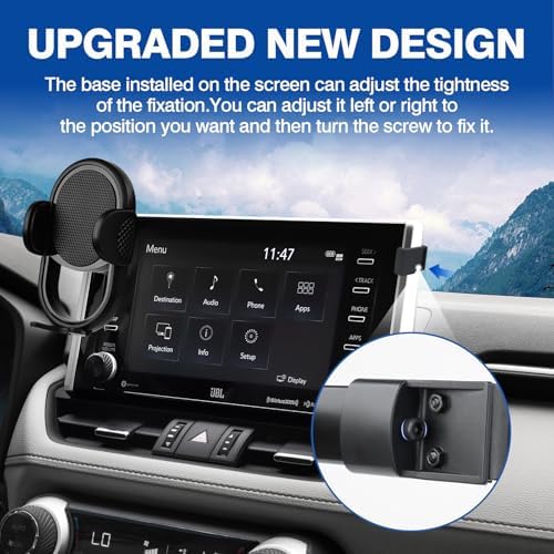 Autorder 360-Degree Rotating Car Phone Holder for Toyota Corolla 2019-2025 & Corolla Cross 2022-2025 – Hands-Free Air Vent Mount for Optimal Navigation & Communication – Durable & Sleek Design for Enhanced Driving Safety and Convenience