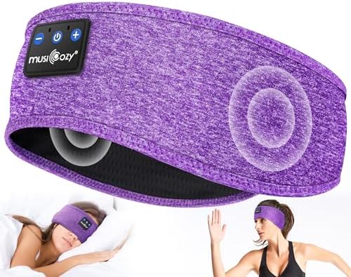 Revolutionary Bluetooth 5.4 Sleep Mask Headphones with Superior HD Sound Quality – Ultimate Comfort Music Headband Perfect for Travel, Yoga, and Running – Exceptional Gift Option for All, Featuring Unmatched Compatibility for an Elevated Listening Experience