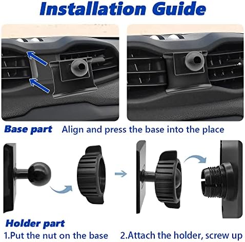 Innovative Jeep Renegade Car Phone Mount (2015-2023) – Thick Case Compatible Air Vent Holder for All Smartphones – Hands-Free Navigation & Music – Easy Install & Adjustable Viewing Angles – Premium Auto Accessory for Enhanced Driving Safety and Comfort