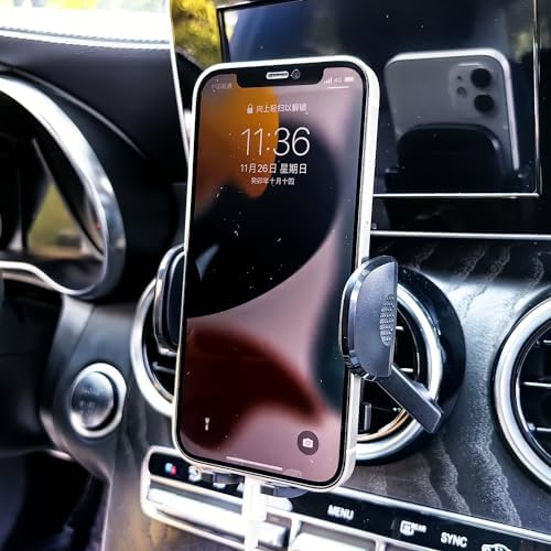 Nissan-Compatible 360° Adjustable Air Vent Cell Phone Holder Mount – Secure Smartphone Accessory for Enhanced Navigation in Sentra, Kicks, Pathfinder, Versa, Maxima & Altima – Effortless Hands-Free Driving Solution for Safer Journeys