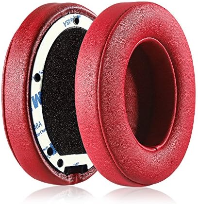 Upgrade Your Audio Experience with JECOBB Studio 2.0 Replacement Earpads – Premium Protein Leather & Memory Foam Ear Cushions for Beats Studio 2 Wired/Wireless Models B0500/B0501 (Vibrant Red) – Enhanced Comfort & Sound Isolation for Ultimate Listening Enjoyment