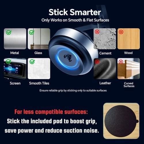 Phone Holders for Your Car Mini Z Foldable with Electric Suction Cup Magsafe Car Mount Ideal for Travel/Gym/Mirror/Smooth Surface Magnetic Phone Holder for Car Fit for iPhone 16 Pro Max 15 14 13 12 – Enhanced Compatibility and Speed