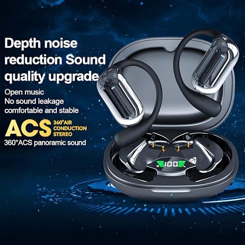 AI-Powered 144-Language Bluetooth Earbuds: Advanced Noise-Canceling Headphones for Effortless Communication in Any Setting, Ideal for i OS & Android Users, Waterproof Design for Enhanced Durability and Comfort During Travel