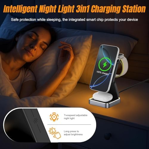 Elevate Your Charging Game with the i Phone 16 Charger Set: 6 ft Type C to C Cable & 3 USB-C Fast Charging Blocks for i Phone 16 Pro Max, 16, 15, 15 Plus, Air Pods Max 2 (2024) & Air Pods Pro 2 nd Gen – Maximum Speed & Compatibility for Effortless Power Anytime, Anywhere