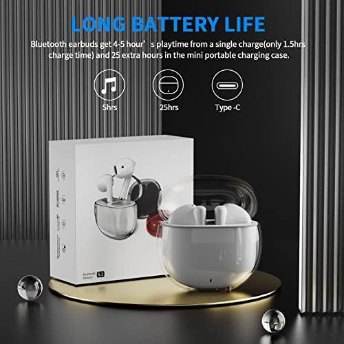 ACAGET Elite Bluetooth Sports Earbuds: Advanced Touch Control Headphones with Over-Ear Hooks, IPX4 Waterproof Protection, and Integrated Microphone for Seamless Compatibility with Samsung Galaxy S24 FE/S25/S23 Ultra/S22 & i Phone 16 Pro Max/15 Plus/14/13 – Perfect for Active Lifestyles and Unmatched Audio Performance