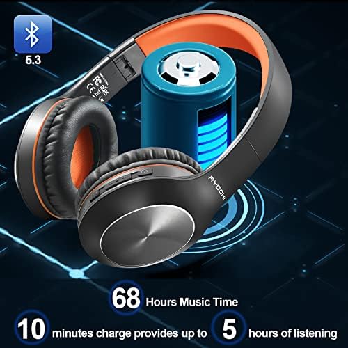 Discover Unmatched Audio with Rose Gold Bluetooth Headphones – 68-Hour Playtime, Customizable EQ for Deep Bass, and Over-Ear Comfort – Perfect for Travel, Office, and Home Use! Immerse yourself in superior sound quality featuring three distinct EQ modes: Bass Boost for those deep beats, Balanced for an all-around experience, and Treble for crisp highs. Enjoy wireless freedom with advanced Bluetooth technology, ensuring seamless connectivity for music, calls, and gaming. Designed for ultimate portability, these foldable headphones come with plush ear cushions, providing comfort for hours of listening pleasure. Built with durable materials for longevity, they’re easy to maintain and stylish enough for any setting. Elevate your audio journey today with these premium headphones that prioritize performance and elegance! Ideal for audiophiles and casual listeners alike, these headphones are your go-to choice for an exceptional listening experience.