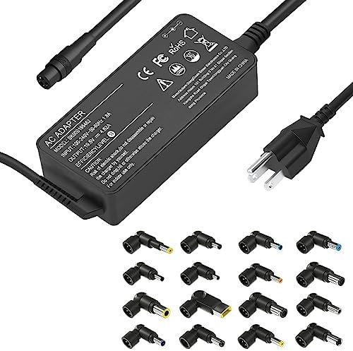 Universal 90 W Laptop Charger with 16 Connectors – Versatile Power Supply for HP, Dell, Lenovo, Acer, and More – Plug-and-Play Convenience with Automatic Voltage Adjustment – High Compatibility for Multiple Laptop Models – Ideal for Ultrabooks and Chromebooks – Efficient Power Source for Diverse Brands – Global Input Voltage: 100-240 V – Perfect for Students, Professionals, and Travelers – Reliable Charging Solution with Enhanced Speed and Performance