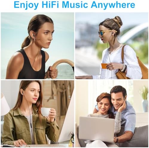 USB C Wired Earbuds for Galaxy S25/S24/S23, i Phone 16 & Pixel 9 a – Premium Hi-Fi In-Ear Headphones with Built-in Microphone for Seamless Connectivity, Lightweight Ergonomic Design for Ultimate Comfort, and Tangle-Free Durability for Everyday Use