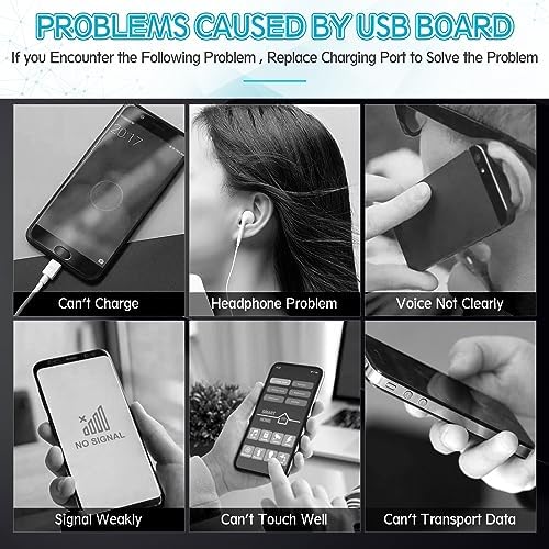 Revitalize Your i Phone 13 Pro Max with YWLRONG Premium Dock Connector Replacement – High-Speed Charging Flex Cable & Essential Repair Tools for Ultimate Device Performance and Durability