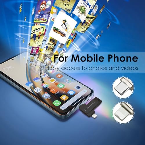 128 GB USB C Flash Drive for i Phone and Android – High-Speed Dual Drive Photo Stick for Effortless File Transfers and Reliable External Storage Solutions – Perfect for Photographers and Professionals