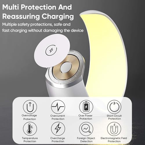 All-in-One 3 in 1 Wireless Charging Station for Apple Devices – Fast Magnetic Charger Stand for i Phone 15/14/13/12/11/10/9/8/SE, Apple Watch, Air Pods – Sleek, Compact Design with Enhanced Safety Features