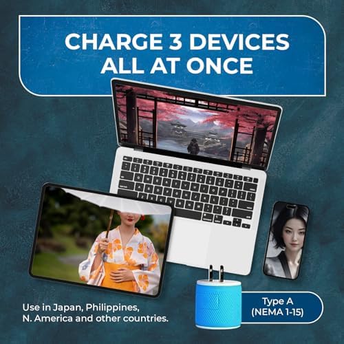 OREI Switzerland Travel Plug Adapter with Dual USB Ports – Ultimate Type J Charging Solution for USA Devices – Fast, Efficient Power for i Phones, Laptops, Tablets & More – Essential Travel Accessory for Hassle-Free Connectivity