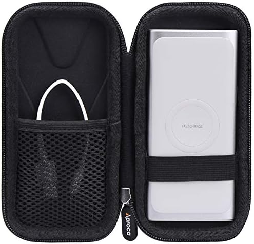 Aproca Premium Hard Travel Case for Samsung 10,000 m Ah Super Fast 25 W Wireless Charger – Ultimate Protection & Organization for On-the-Go Charging Accessories