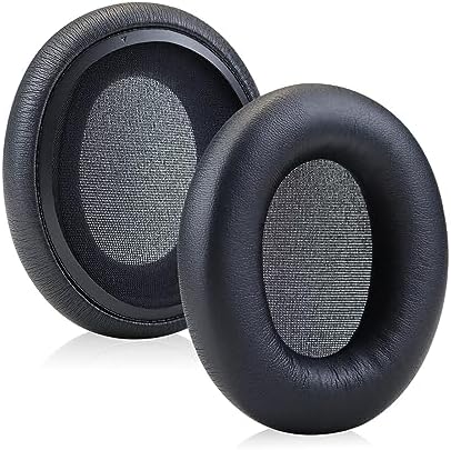 Ultimate Memory Foam Replacement Earpads for Skullcandy Crusher ANC 2 – Exceptional Noise Isolation and Unmatched Comfort for Enhanced Audio Experience, Ideal Fit for Wireless Headphones (Sleek Black)