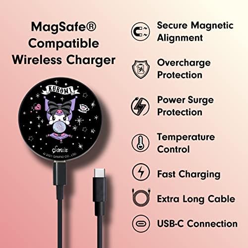 Sonix x Sanrio Hello Kitty & Care Bears Magnetic Mag Safe Charger for i Phone 12-16 Series | 6.5 ft USB-C Fast Wireless Charging Cable | Stylish, Playful, and Efficient Power Solution for Your Device