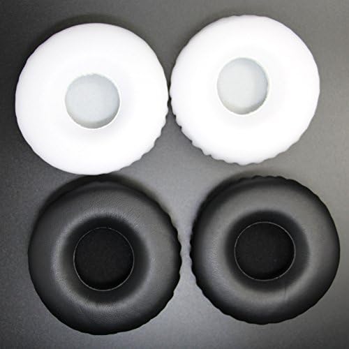 Premium Solo Wireless Earpads for Beats by Dr. Dre HD Headphones – Comfortable Replacement Cushions for Enhanced Audio Experience in Elegant White – Quick Installation and Exceptional Sound Isolation