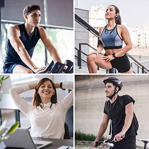 Advanced Bluetooth Wireless Earbuds with Magnetic Neckband – Premium Sports Headset for Samsung A53/A54, i Phone 13 Pro Max, Google Pixel 9 XL – Unmatched Sound Clarity & Versatile Device Compatibility for Active Lifestyles