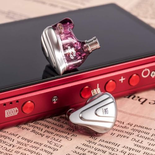 Kinboofi KZ ZSX Hybrid In-Ear Monitor Earbuds – Premium 5 Balanced Armature and 1 Dynamic Driver IEMs with Zinc Alloy Faceplate, Detachable 2-Pin Cable, and Ergonomic Design for Superior Comfort and Audio Clarity in Striking Purple Finish