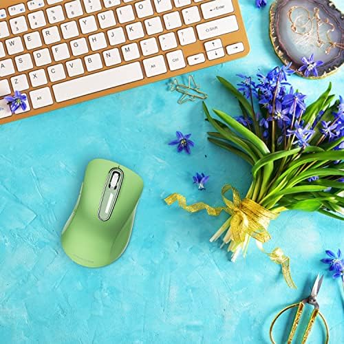 Upgrade Your Workflow with the Memzuoix 2.4 G Wireless Mouse – Ergonomic and Portable 1400 DPI USB Mouse for Laptop, PC & Desktop | 5 Customizable Buttons for Ultimate Control | Ideal for Professionals and Casual Users Alike