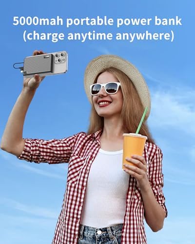 Ultra-Slim 10000 m Ah Magnetic Power Bank – Fast 20 W Charging with Built-in USB-C for i Phone 15/14/13/12 Pro Max – Lightweight Travel Charger with Mag Safe Technology and LED Display – Safe, Stylish, and Convenient Power Solution