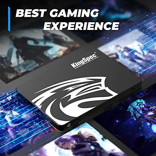 Transform Your Device with King Spec 1 TB SATA III 2.5″ SSD – Ultra-Fast Internal Solid State Drive for Unbeatable Speed and Reliability Across Laptops, Desktops & All-in-Ones – Advanced 3 D NAND Flash TLC Tech for Exceptional Performance and Durability