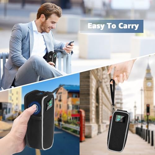 Premium Oxford Fabric Carrying Case for Anker Prime Power Bank (27,650 m Ah) – Ultimate Protection & Organization for Portable Charging Solutions, Travel-Ready Design with Extra Mesh Pocket for Cables and Accessories, Lightweight & Stylish Travel Case for Anker 250 W