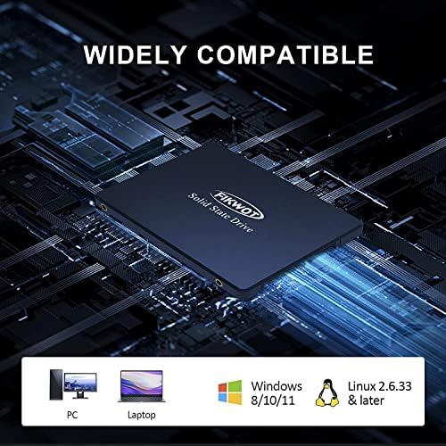 Transform Your Computing Power with the FS810 500 GB SATA III SSD – Ultra-Fast Solid State Drive for Desktops & Laptops, Achieve 560 MB/s Speed & 3 D NAND TLC Technology for Enhanced Gaming and Productivity Boost