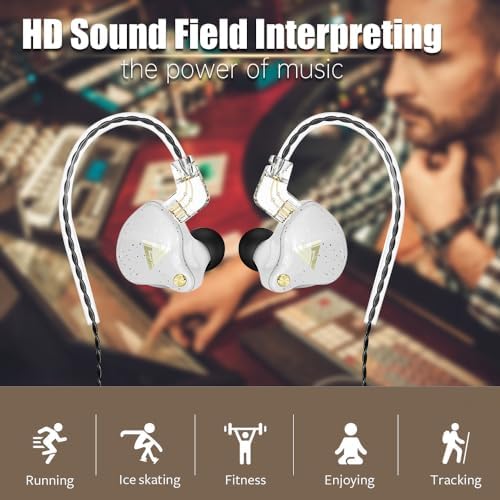 AK6 PRO Wired Gaming Earbuds 2 Pack – Immerse Yourself in Hi-Fi Sound with 10 mm Dynamic Drivers, Deep Bass, and Advanced Noise Cancellation – Ergonomically Crafted for Ultimate Comfort in Stylish Black and Purple Finish, Universally Compatible with All Devices