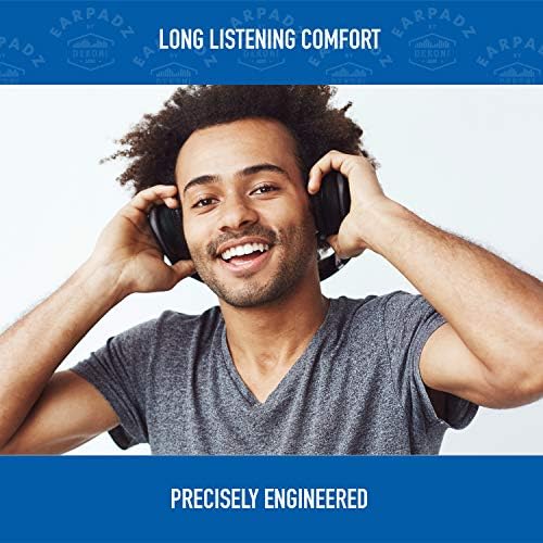 Upgrade Your Beats Solo 3 with Dekoni Memory Foam Earpad Replacement – Premium Soft Knit Jerzee Covers for Ultimate Comfort and Enhanced Audio Isolation – Quick Installation for Superior Listening Experience