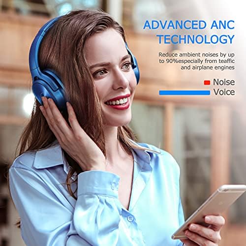 Unleash Immersive Sound Quality with ZIHNIC Rose Gold Bluetooth Headphones – 40-Hour Battery Life, Superior Noise Cancelling, and Plush Earpads for Ultimate Comfort – Perfect for Travel, Daily Commutes, and Home Listening – Seamless Device Pairing for Effortless Enjoyment