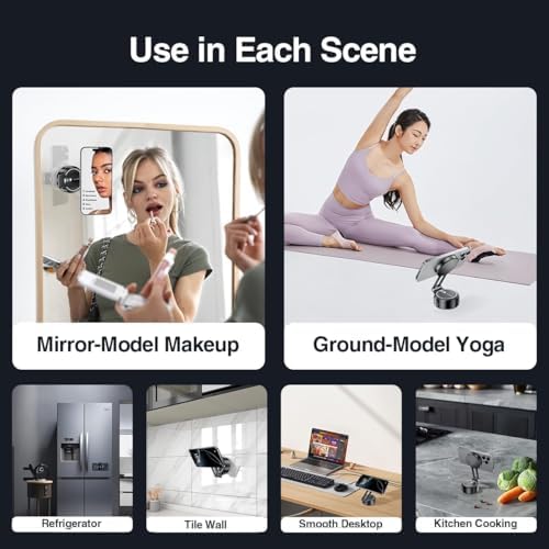 Revolutionary Magnetic Car Phone Holder – Adjustable Vacuum Suction Mount for i Phone 12-16 – Enhanced Stability on Smooth Surfaces – Foldable Design for Optimal Viewing – Hands-Free Navigation & Communication Solution – Durable Lightweight Construction for Everyday Use – Effortless Attachment with Electric Magnetic Technology – Perfect for Mirror, Glass, and Screen Surfaces – Elevate Your Driving Safety with This Essential Accessory