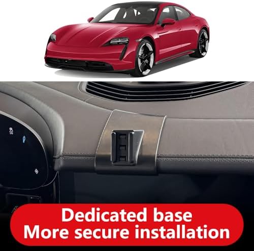 Premium Porsche Taycan 2020-2025 Car Phone Holder – Stylish Mobile Device Mount for Seamless Navigation and Enhanced Driving Safety – Effortless Installation, Adjustable Angles, and Universal Smartphone Compatibility – Essential Auto Accessory for Modern Drivers