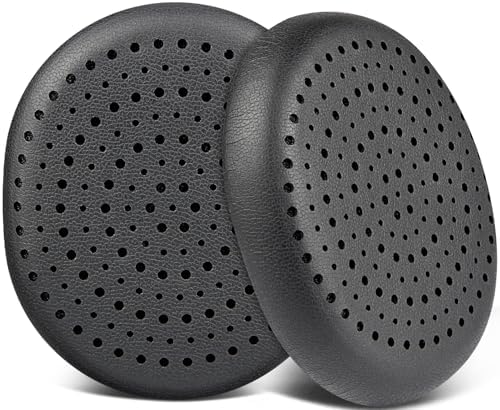 Upgrade Your Logitech H800 Wireless Headphones with SOULWIT Premium Replacement Earpads – Luxurious Protein Leather & High-Density Foam for Enhanced Comfort and Noise Isolation – Effortless Installation and Sleek Black Aesthetic