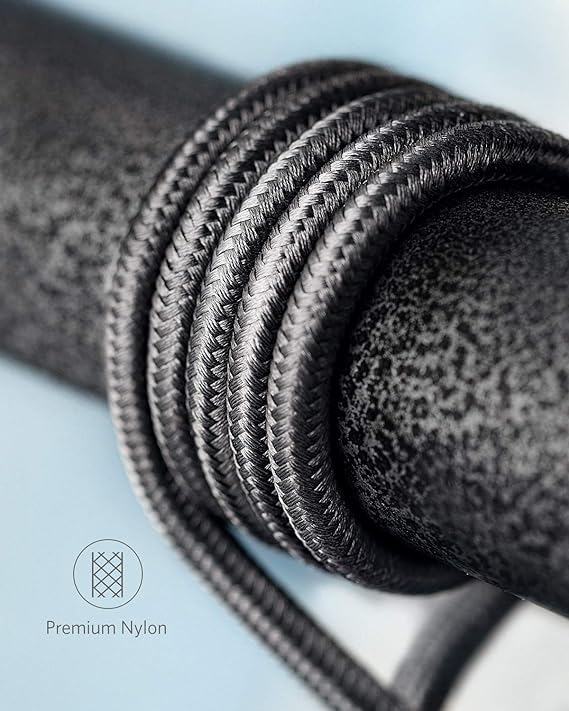 Anker 10 FT USB A to USB C Charging Cable – Durable 2 Pack for Samsung Galaxy S10, LG V30 & Beats Fit Pro – Fast Charging, Tangle-Free Design for Ultimate Flexibility & Universal Device Compatibility